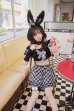 画像1: 【即日発送】ドーリーバニーアイドルセーラー【マリームーン】【ハロウィンコスプレ7点セット】【フリーサイズ/2カラー】[YMT] (1)