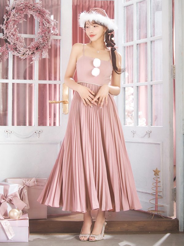 画像5: 【ノベルティ対象】【即日発送！】【サンタコス 4点セット】【S-Lサイズ/1カラー】ボレロ付きワンピースサンタ[YMT]