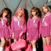 画像3: 【即日発送！】【ハロウィン】ピンクJK/女子高生/セーラー服コスプレセット【ハロウィン3点セット】【S?Lサイズ/1カラー】(B023SB/0415socksSB)[YMT]