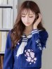 画像8: 【即日発送！】【ハロウィン】セーラー服JK/女子高生/セーラー服コスプレセット【ハロウィン3点セット】【S〜Lサイズ/1カラー】(B7748/B023SB/0415socksSB)[HC02]