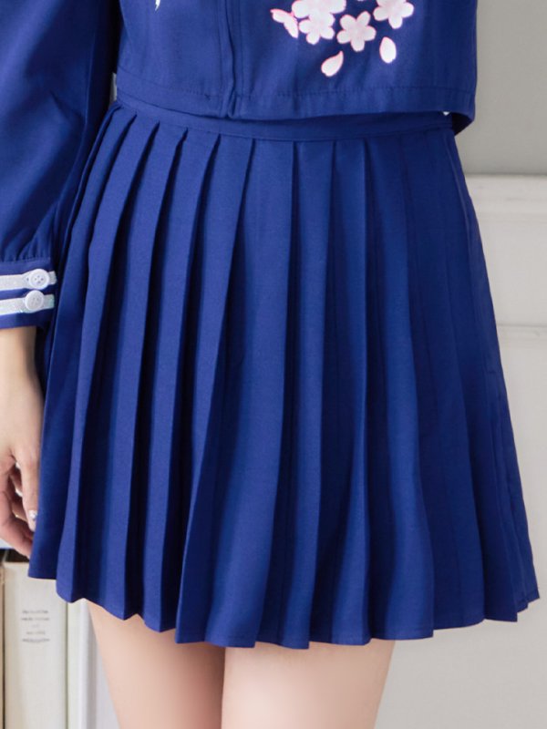 画像9: 【即日発送！】【ハロウィン】セーラー服JK/女子高生/セーラー服コスプレセット【ハロウィン3点セット】【S〜Lサイズ/1カラー】(B7748/B023SB/0415socksSB)[HC03]