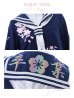 画像15: 【即日発送！】【ハロウィン】セーラー服JK/女子高生/セーラー服コスプレセット【ハロウィン3点セット】【S〜Lサイズ/1カラー】(B7748/B023SB/0415socksSB)[HC02]