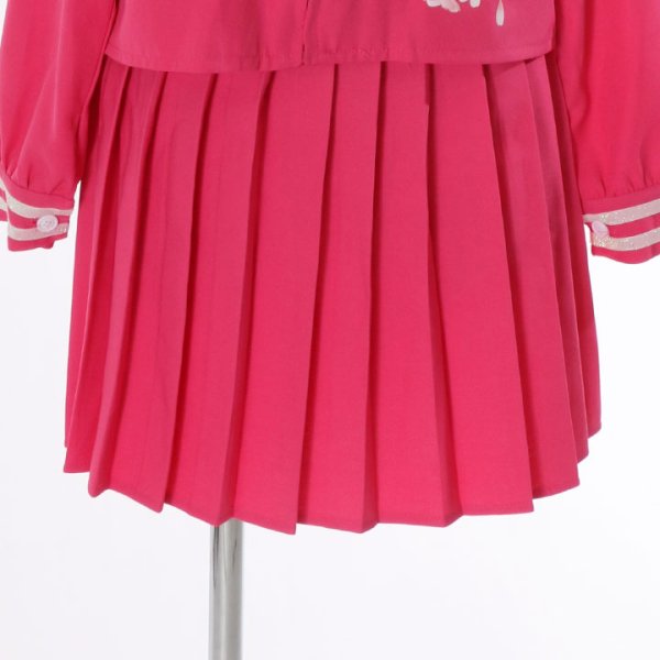 画像11: 【即日発送！】【ハロウィン】ピンクJKコスプレセット【ハロウィン3点セット】【S〜Lサイズ/1カラー】(B023SB/0415socksSB)[HC03]