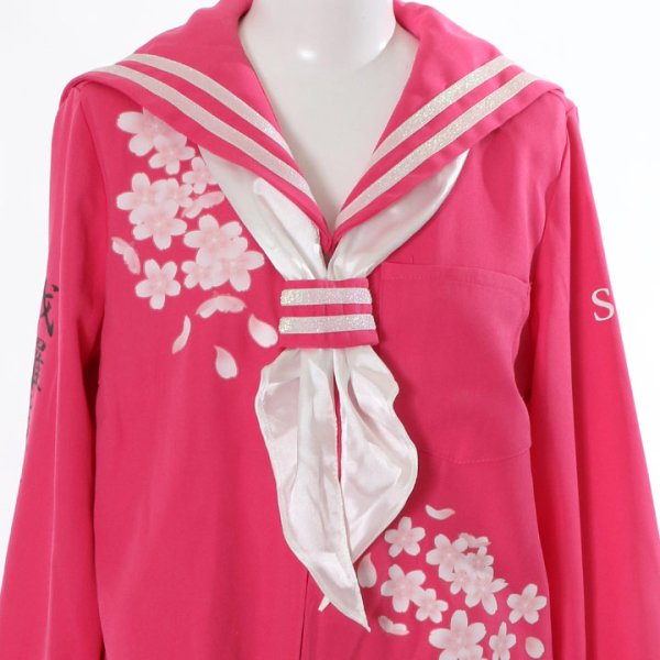 画像10: 【即日発送！】【ハロウィン】ピンクJKコスプレセット【ハロウィン3点セット】【S〜Lサイズ/1カラー】(B023SB/0415socksSB)[HC03]