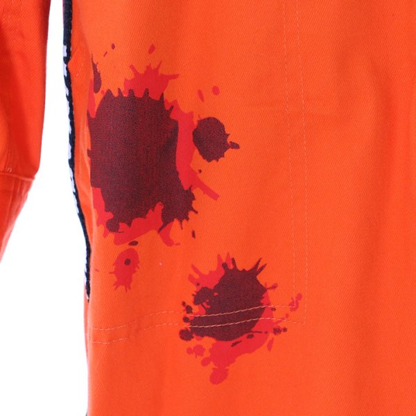 画像29: 【即日発送！】【ハロウィン】 ユニセックス/ 囚人コスプレ コスチューム 【コスプレ2点セット】 【S-XXLサイズ/2カラー】(OF0106-SV)[OF01]