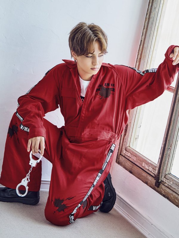 画像9: 【即日発送！】【ハロウィン】 ユニセックス/ 囚人コスプレ コスチューム 【コスプレ2点セット】 【S-XXLサイズ/2カラー】(OF0106-SV)[OF01]