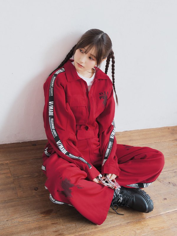 画像7: 【即日発送！】【ハロウィン】 ユニセックス/ 囚人コスプレ コスチューム 【コスプレ2点セット】 【S-XXLサイズ/2カラー】[OF01]