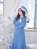 画像9: SALE!【サンタコス 5点セット】【S-Lサイズ/2カラー】ビジューニットワンピースサンタコスプレ[YMT]