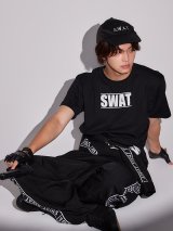 【SALE!!】【即日発送】SWATコスチューム 【コスプレ2点セット】【S-XXLサイズ】(HC0306-SV)[HC03]今井暖大着用