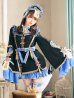 ブルー　モデル身長：155cm　着用サイズ：Fサイズ