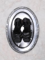 【予約商品/12月中旬発送予定】【ROBE de FLEURS/ローブドフルール】極厚ストーム/ アンクルストラップ/ プラットフォーム/ サンダル[OF02C]