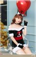 画像1: 【即日発送】【クリスマスコスプレ7点セット】【Malymoon/マリームーン】キャットサンタコスプレ【フリーサイズ/1カラー】[YMT] (1)