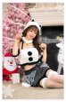 画像2: 【即日発送】【クリスマスコスプレ8点セット】【Malymoon/マリームーン】スノーキャット【フリーサイズ/1カラー】[YMT] (2)
