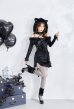 ブラック　モデル身長：166cm　着用サイズ：Fサイズ