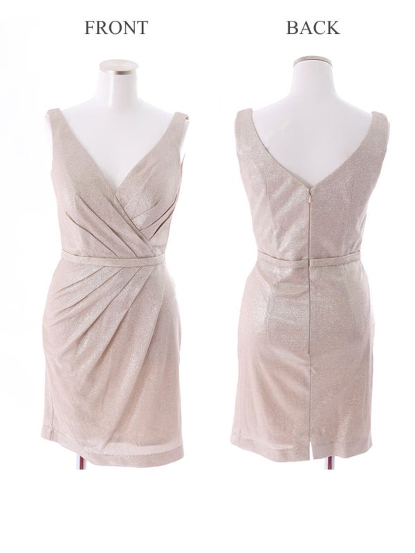 画像7: 【IRMA/イルマ】ラメ/ ノースリーブ/ ストレッチ/タイト/ ミニドレス/ キャバドレス【HC02】