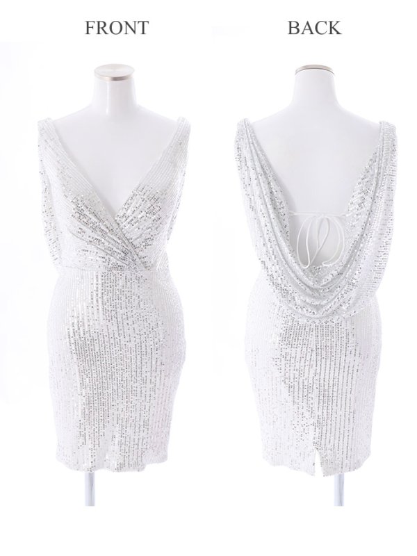 画像30: Lサイズあり【IRMA/イルマ】スパンコール/ ノースリーブ/ タイト/ ミニドレス/ キャバドレス【HC02】