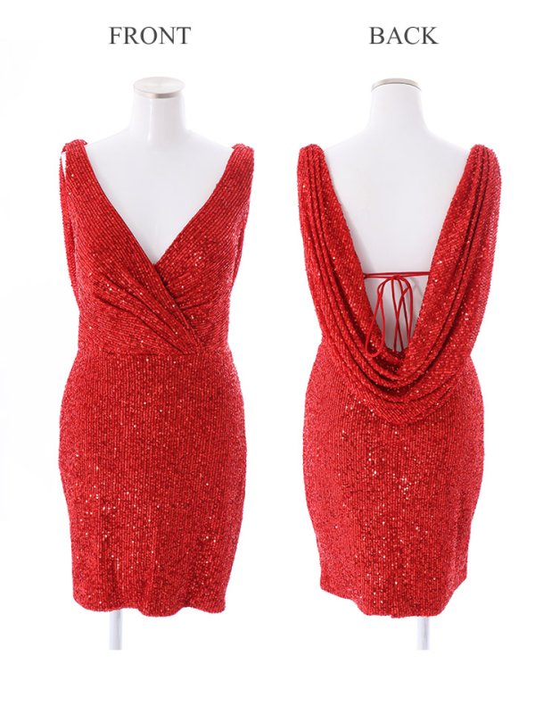 画像28: Lサイズあり【IRMA/イルマ】スパンコール/ ノースリーブ/ タイト/ ミニドレス/ キャバドレス【HC02】