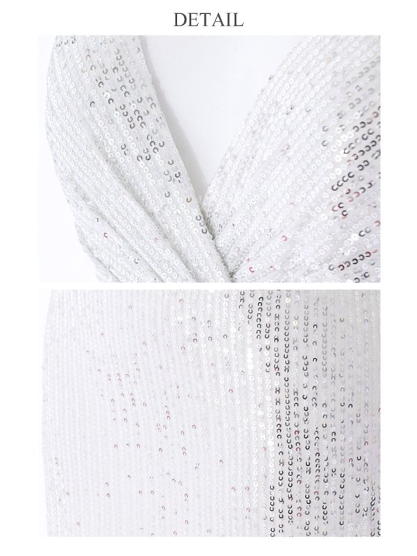 画像32: Lサイズあり【IRMA/イルマ】スパンコール/ ノースリーブ/ タイト/ ミニドレス/ キャバドレス【HC02】