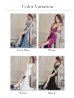 画像13: 【IRMA/イルマ】ワンカラー/ シアーレース/ ビジュー/ ストレッチ/ スリット/ ロングドレス /キャバドレス long[OF2A]