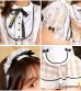 画像6: 【即日発送】ギンガムチェックメイドコスプレ【マリームーン】【ハロウィンコスプレ8点セット】【2サイズ/1カラー】[HC02]