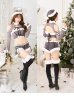 画像10: 【即日発送！】【クリスマスコスプレ7点セット】【Malymoon/マリームーン】リボンラッピングサンタセットアップ【フリーサイズ/2カラー】[YMT]