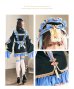 ブルー　モデル身長：155cm　着用サイズ：Fサイズ