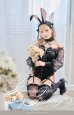 ブラック　モデル身長：161cm　着用サイズ：Fサイズ