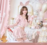 【即日発送】スイートバニーラテセットアップ【マリームーン】【ハロウィンコスプレ9点セット】【フリーサイズ/2カラー】[OF04]