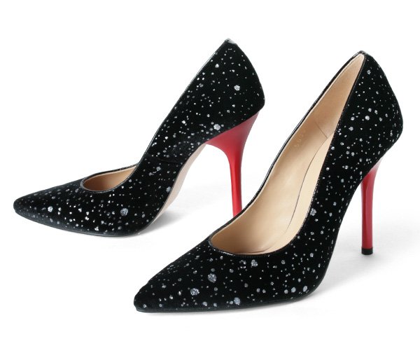 画像9: 【COMEX】 1color/ 10.5cmヒール/ ベロア/ ピンヒール/ 赤ヒール/ ポインテッドトゥ/ ハイヒール/ パンプス[OF02JH]