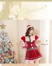 画像7: 【即日発送】【クリスマスコスプレ8点セット】【Malymoon/マリームーン】パフスリーブサンタ【フリーサイズ/1カラー】[YMT]