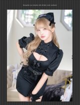 【即日発送】ルミナスハートナース【マリームーン】【ハロウィンコスプレ6点セット】【フリーサイズ/2カラー】[YMT]