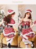 画像6: 【即日発送！】【クリスマスコスプレ6点セット】【Malymoon/マリームーン】チェックエンジェルサンタ【フリーサイズ/1カラー】[OF03] (6)