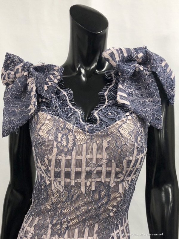 画像18: 【an/アン】ショルダーリボン/ 総レース/ ノースリーブ/ タイト/ ミニドレス/ キャバドレス[OF05]