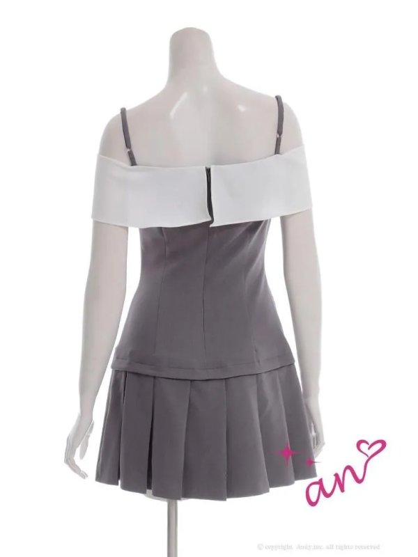 グレーxホワイト