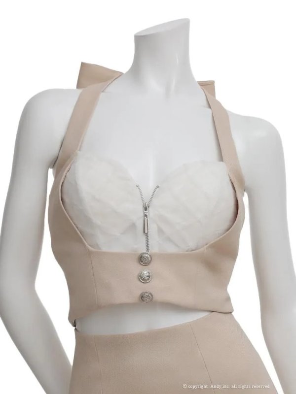 ホワイトxベージュ