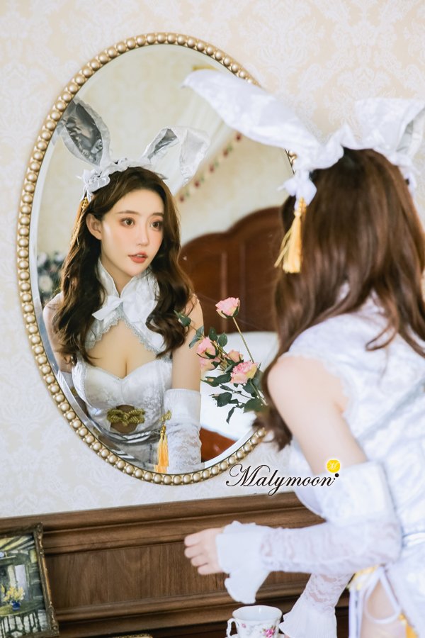 画像14: 【即日発送】チャイナバニーガール《高級コスランジェリー9点セット》【Dreamy Doll Premium/ドリーミードールプレミアム】【フリーサイズ/2カラー】[HC03]