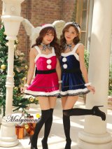 【即日発送】【クリスマスコスプレ6点セット】【Malymoon/マリームーン】ワンピースサンタ2カラー【フリーサイズ/2カラー】[HC02]