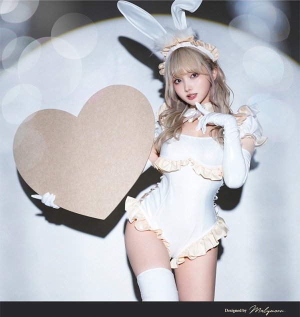 画像17: 【即日発送】フレンチメイドバニー【マリームーン】【ハロウィンコスプレ5点セット】【フリーサイズ/1カラー】[HC03]
