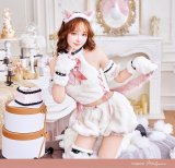 【ノベルティ対象】【即日発送】アメスリフロートキャット【マリームーン】【ハロウィンコスプレ12点セット】【フリーサイズ/2カラー】[OF01]