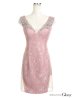 画像10: 【ROBE de FLEURS Glossy/ローブドフルール グロッシー】ジュエリービジュー/ シアーレース/ タイトミニ/ ミニドレス/ キャバドレス[OF2]