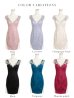 画像12: 【ROBE de FLEURS Glossy/ローブドフルール グロッシー】ジュエリービジュー/ シアーレース/ タイトミニ/ ミニドレス/ キャバドレス[OF2]