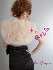 他の写真3: 【an】【ファッション小物：ファー】この季節必須アイテム☆雰囲気たっぷりな大人カジュアルボレロ♪　＊Freeサイズ・ブラック[OF05]