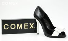 他の写真3: 【COMEX】３カラー☆オールシーズン使える履きまわし力の高いボリューミーリボンのオープントゥ★☆10.5cm[OF02]