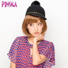 他の写真2: ウィッグ【プリシラ/PRISILA】オールウィッグ★マニッシュボブ★耐熱仕様！ 着用モデル：森摩耶ちゃん（ミックスアッシュゴールド）