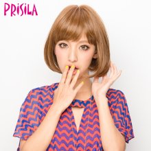 他の写真3: ウィッグ【プリシラ/PRISILA】オールウィッグ★マニッシュボブ★耐熱仕様！ 着用モデル：森摩耶ちゃん（ミックスアッシュゴールド）