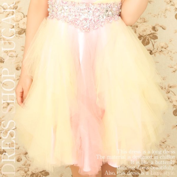 画像5: 【Alice】ボリューミーなフリルミックスレースが愛らしい♪ベアミニキャバドレス【HC03】