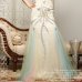 画像4: ☆再入荷☆Lサイズ入荷しました!!!【Luxe style】高品質☆高級ライン☆上品レースにRichビジュー♪チュールで創る極上マーメイドライン♪ベアロングキャバドレス☆long【HC03】 (4)