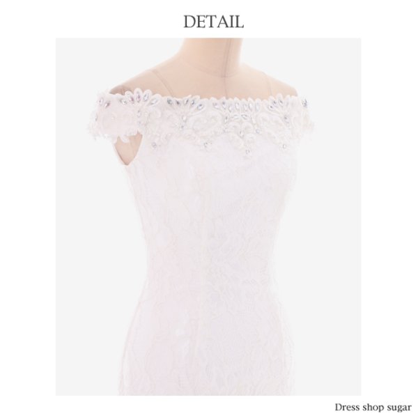 画像19: 【Lip line/リップライン】オフショル＆総レースが大人可愛い♪タイトミニキャバドレス・s6B1607[HC03]