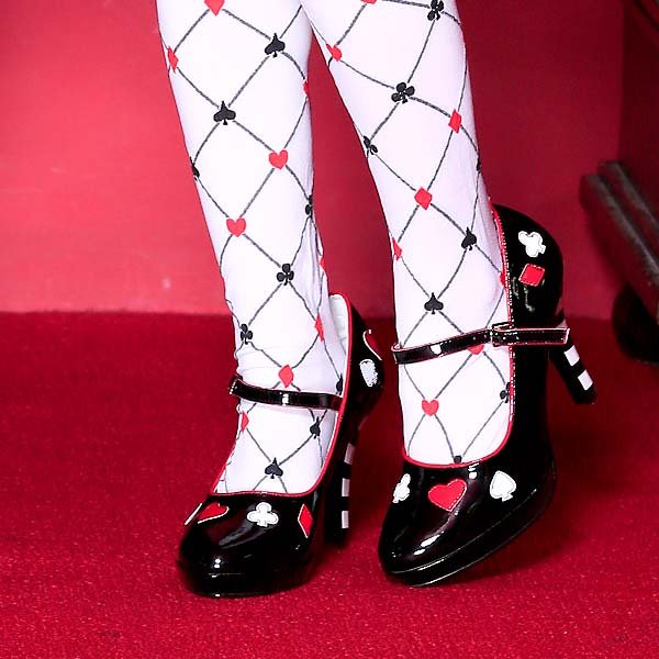 画像6: 【ハロウィンコスプレ/小物/サンダル】トランプパンプス(jA1607)　[HC03]