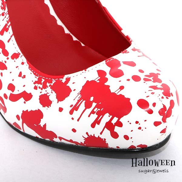 画像3: 【ハロウィンコスプレ/小物/パンプス】ブラッドパンプス(jA1607)